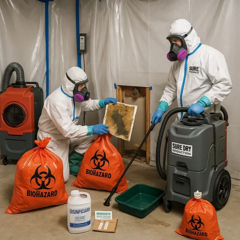 Contaminated Water Handling Protocols process in Hebron, CT