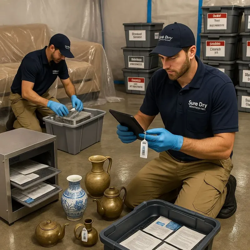 Content Protection and Restoration process in Hebron, CT